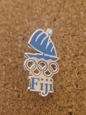 Καρφίτσα Fiji Ολυμπιακή σαν καινούργιο