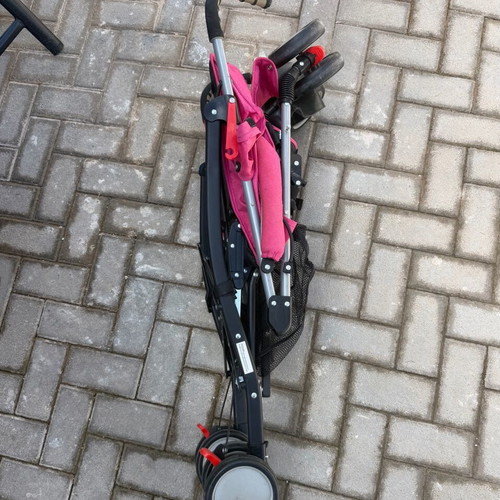 Kiddo baby stroller used, pink color