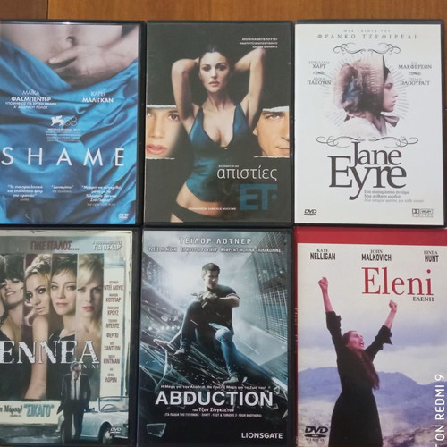 DVD movies new, pack of 6