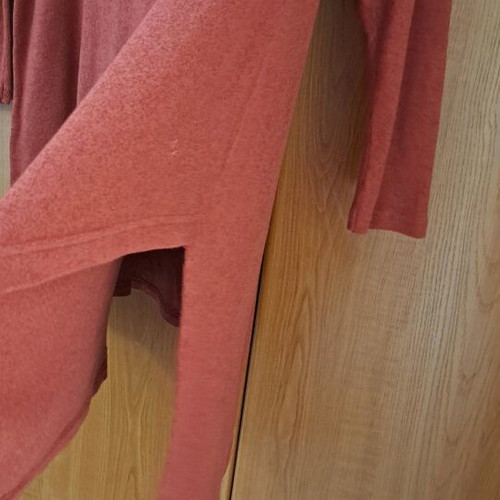 Nk knitted brick red blouse dress like new, one size