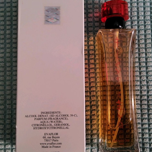 Evaflor Paris women's perfume 100ml used, authentic