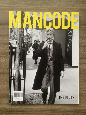 Περιοδικό MANCODE τεύχος 23 Φεβρουάριος 2019, εξώφυλλο David Bowie Legend