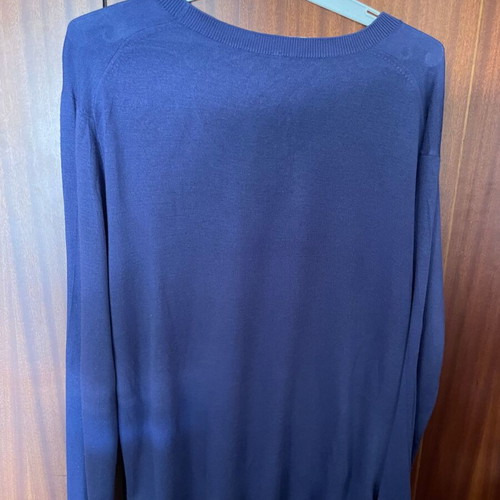 Benetton spring thin sweater XL blue like new