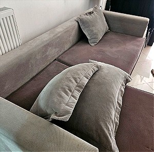 Τριθεσιος καναπές γωνια