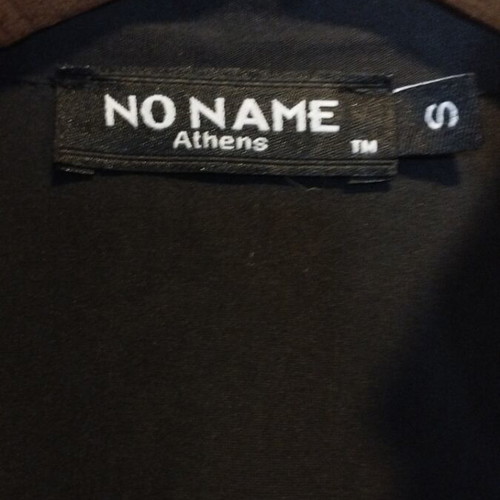 No Name women's shirt small black like new with unique cut