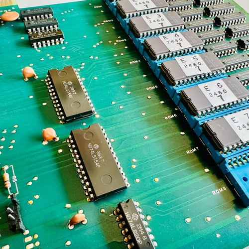 PCB boards used from old Japanese telephone exchange 1980s