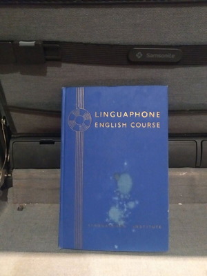 Linguaphone English Course book like new, 1950s edition
