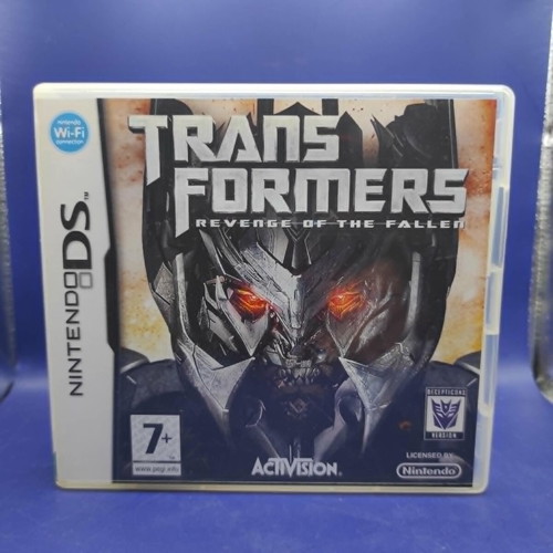 Nintendo DS Transformers Revenge of the Fallen case and manual like new