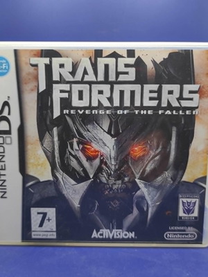 Nintendo DS Transformers Revenge of the Fallen case and manual like new