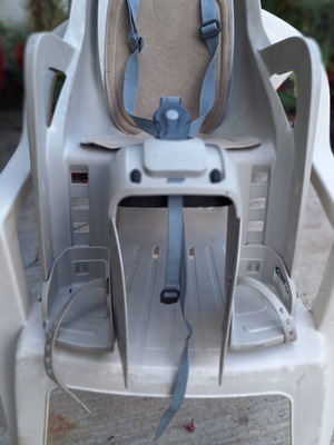 Child Bicycle Seat used with rear rack mount