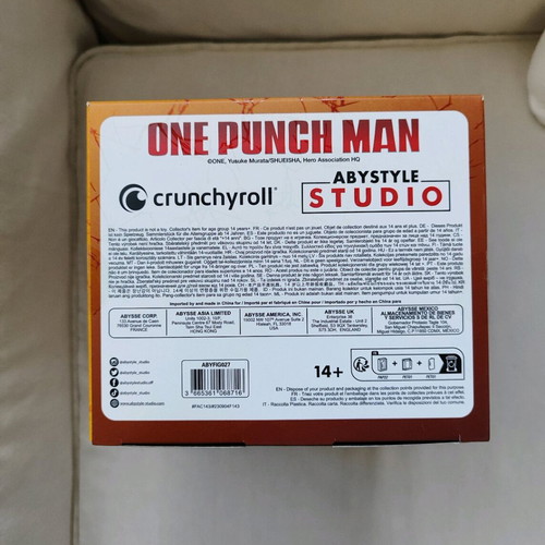 One Punch Man Saitama Figure Abystyle new, sealed