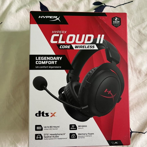 HyperX Cloud II Core Wireless gaming headset new