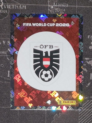 Panini Fifa World Cup 2026 Austria collectible sticker new
