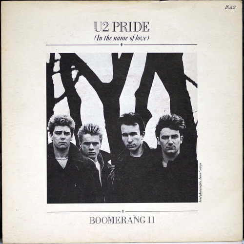 U2 Pride (In The Name Of Love) & Boomerang 7'' vinyl used, rock
