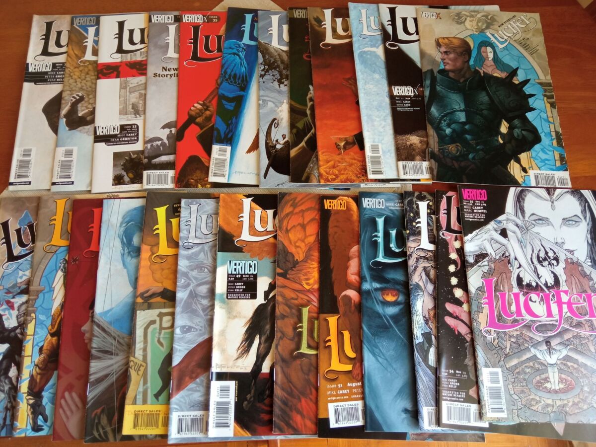 Lucifer set 73 issues, special and TPB… - € 240,00 - Vendora.cy