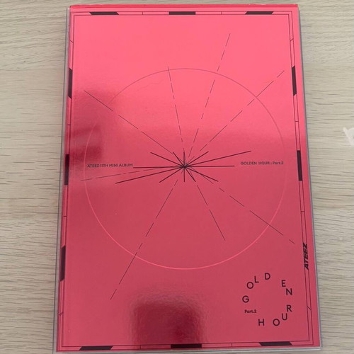 Golden Hour Part.2 Ateez Diary Ver. Album like new