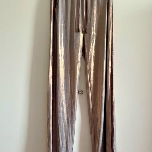 Elysian medium pants new, high waist with lurex fabric
