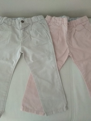 Παντελόνια Zara μεταχειρισμένα No 18-24months, 2 τεμάχια