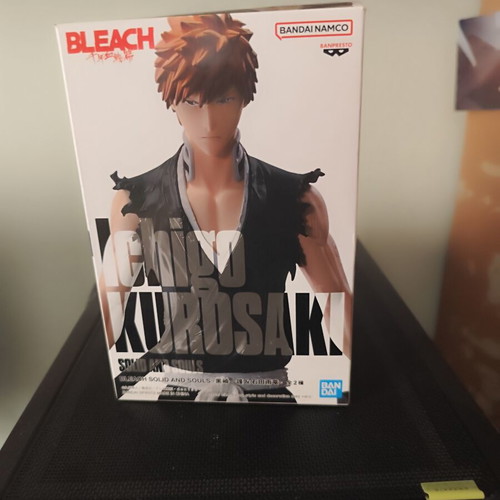 Banpresto Bleach Solid And Souls Ichigo Kurosaki figure like new
