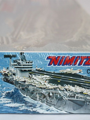Italeri Nimitz CVN 68 Aircraft Carrier model kit sealed 1994 new