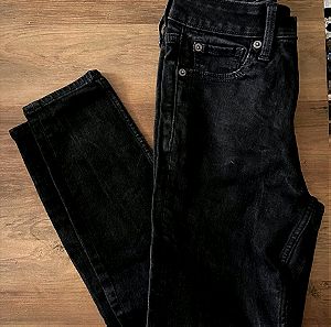 Skinny black jeans GAP EU 25