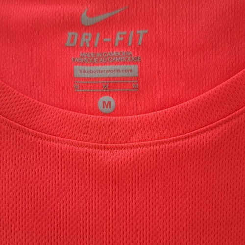 Nike Dri-FIT Stockholm Race T-Shirt M used, red and pink