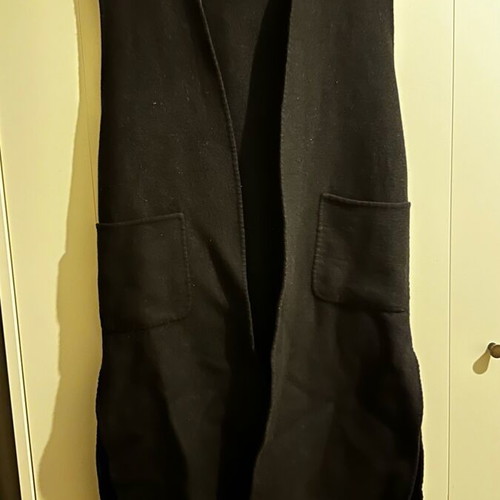 Wool vest used Massimo Dutti black, size L
