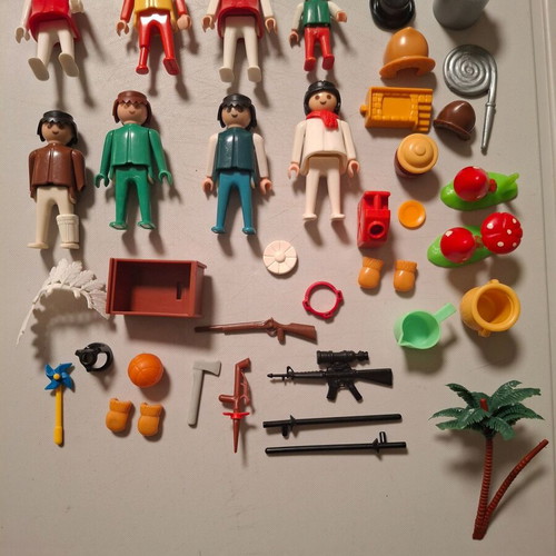 Playmobil μεταχειρισμένο vintage με αξεσουάρ