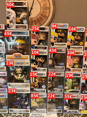 Συλλογή Funko Pop σαν καινούργια, χαρακτήρες anime