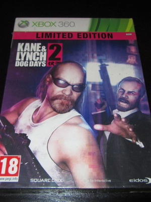 Kane & Lynch 2 Dog Days Limited Edition Xbox 360 καινούργιο σφραγισμένο
