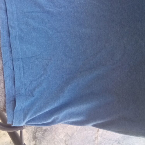 Men's blue tank top, size large