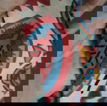 Ζώνες Karavan 4 υφασμάτινες σαν καινούργιες με δώρο λαστιχάκι μαλλιών