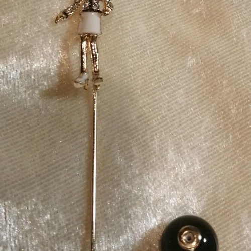 Lady Coco pin used with girl motif