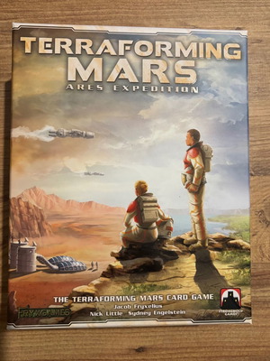 Terraforming Mars Ares Expedition board game like new, English edition