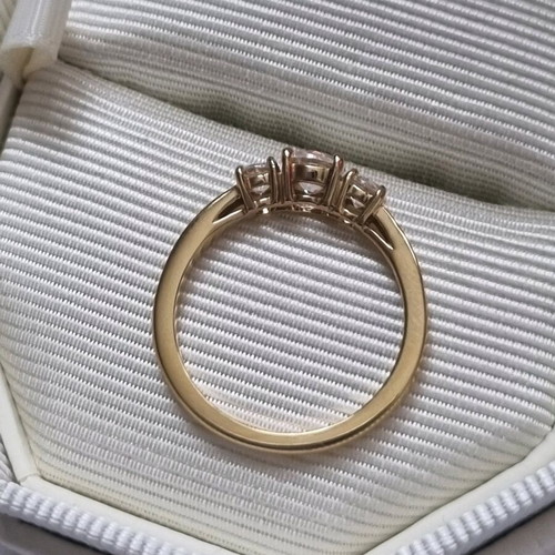 Swarovski Stilla Attract ring new, size 55, gold color