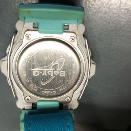 Casio BabyG Turquoise BG162L-2BV used women's wristwatch