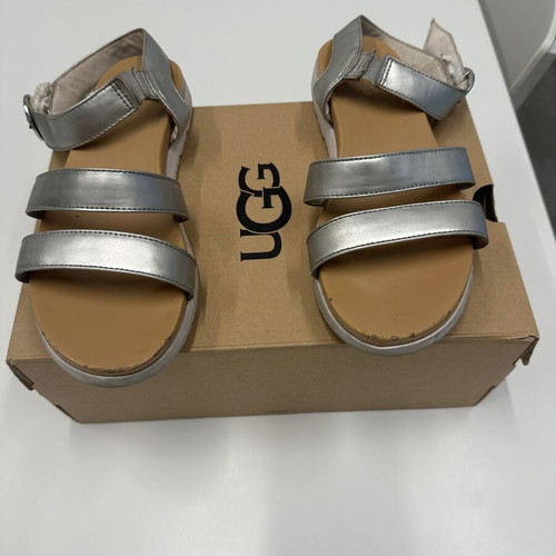 Ugg Australia sandals size 37 silver like new