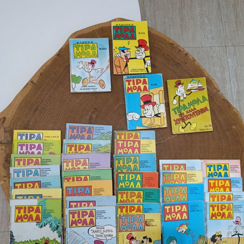 Tiramola collectible comic issues, 33 pieces, 1983-1986