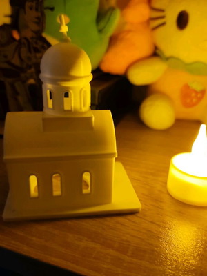 3D Printed Decorative LED Church Lamp New