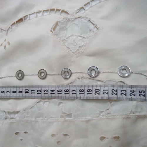 Stainless steel bracelet with extension