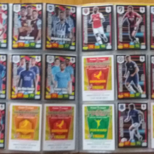 Premier League 2019-2020 Adrenalyn XL album with 407/469 cards like new