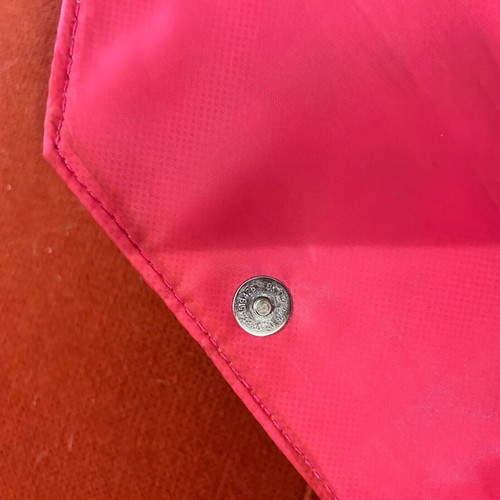 KIKO Milano two-tone cosmetic pouch like new, red and pink