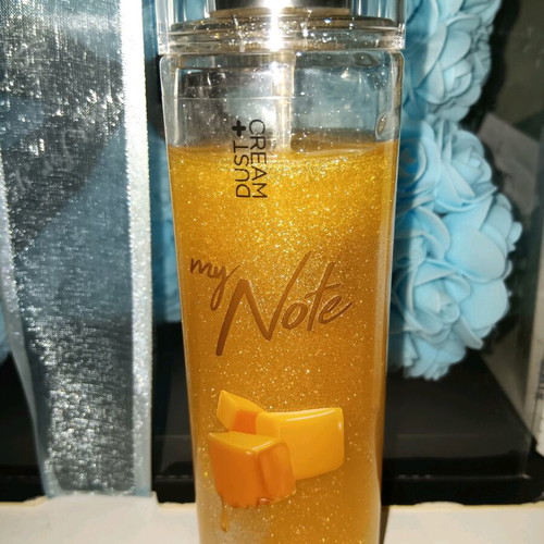 Caramel glitter body mist Dust+ Cream like new