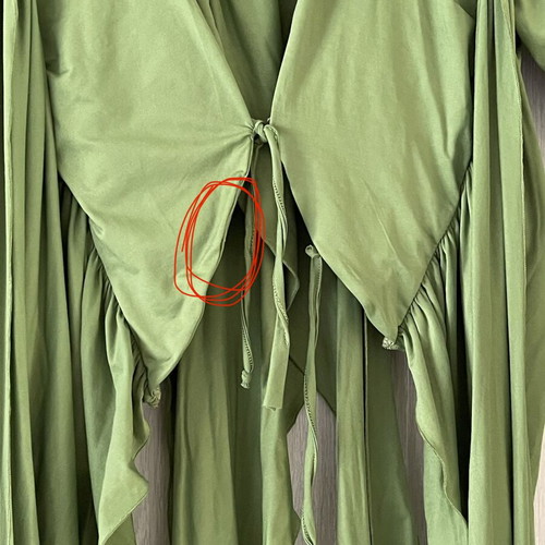 CRISTINAEFFE Vintage Y2K Green Lime Multiway Top Shirt, Medium