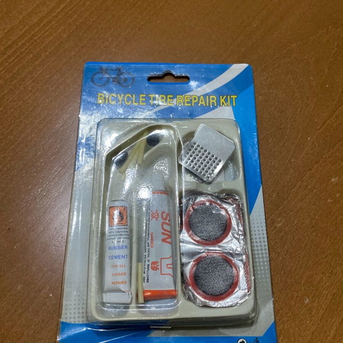 Bicycle tube patches like new