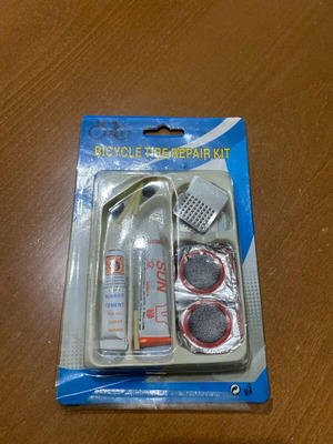Bicycle tube patches like new