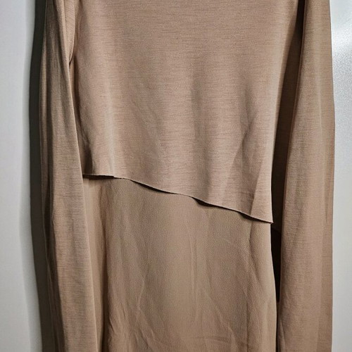 Asymmetric Zara blouse in powder pink like new size M