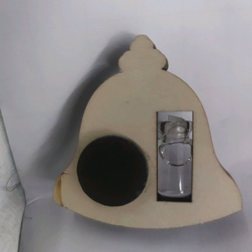 Magnet bell-shaped with image and blessing new