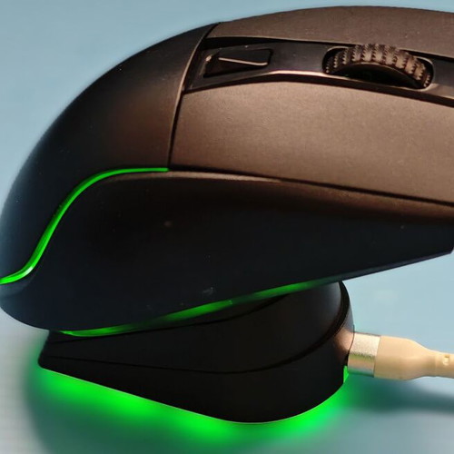 KLIM Blaze X RGB wireless gaming mouse new with charging dock up to 12000 DPI