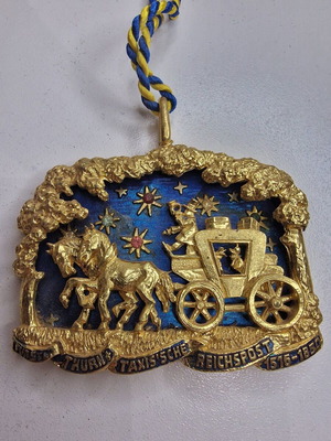 Vintage German Reichspost Nurnberg commemorative souvenir like new